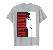 Load image into Gallery viewer, Scarface Black and White Movie Poster Graphic T-Shirt
