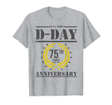 Load image into Gallery viewer, D-Day 75th Anniversary 1944 - 2019 T-Shirt

