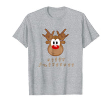 Load image into Gallery viewer, ASL T-Shirt Sign Language Deaf Christmas Reindeer Tee
