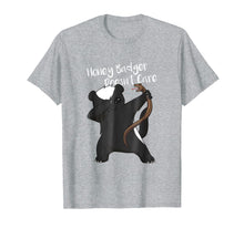 Load image into Gallery viewer, Honey Badger Doesn&#39;t Care Funny Animal Dabbing T Shirt
