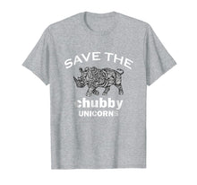 Load image into Gallery viewer, Save the Chubby Unicorn Funny Fat Unicorn TeeShirt
