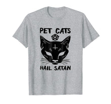 Load image into Gallery viewer, PET CATS HAIL SATAN TSHIRT
