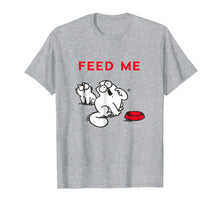 Load image into Gallery viewer, Simon&#39;s Cat: Feed Me T-shirt
