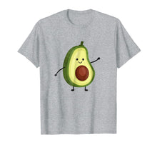 Load image into Gallery viewer, Avocado Smiling T-Shirt Best Gift for Vegans &amp; Dieters
