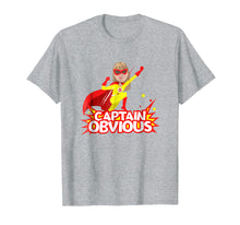 Load image into Gallery viewer, CAPTAIN OBVIOUS - Custom Personalized Selfie Emoji T-shirt
