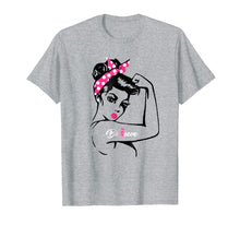 Load image into Gallery viewer, Breast Cancer Warrior TShirt Awareness Tee Support Believe
