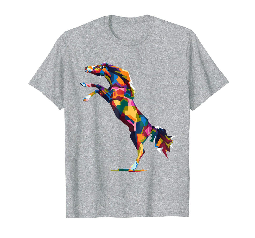 Horse t shirt; Love Horse t shirt; Colorful Horse t shirt