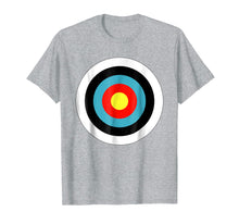 Load image into Gallery viewer, Bullseye Body Target Archery Funny Tee Shirt
