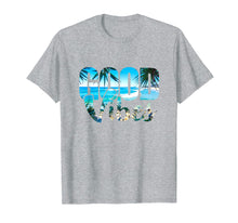 Load image into Gallery viewer, Good Vibes Positive Beach t-shirt
