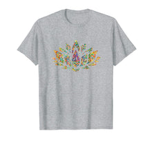 Load image into Gallery viewer, Lotus Flower Yoga Meditation Om Namaste T-Shirt
