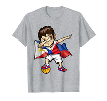 Load image into Gallery viewer, Dabbing Basketball Boy Philippines Pinoy Jersey Dab T Shirt
