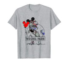 Load image into Gallery viewer, Funny-Wrong-Park-T-Rex Shirt Gift for women and men
