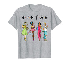 Load image into Gallery viewer, Black Sistas Queen Melanin African American Women T-Shirt
