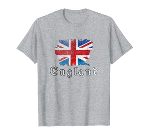 England Flag Shirt with Union Jack Theme