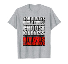 Load image into Gallery viewer, Aids Awareness Shirt HIV Disease Stigma Support Kindness
