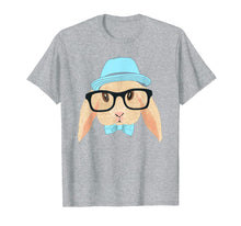 Load image into Gallery viewer, Cute Hipster Easter Bunny Shirt Funny Rabbit for Boys

