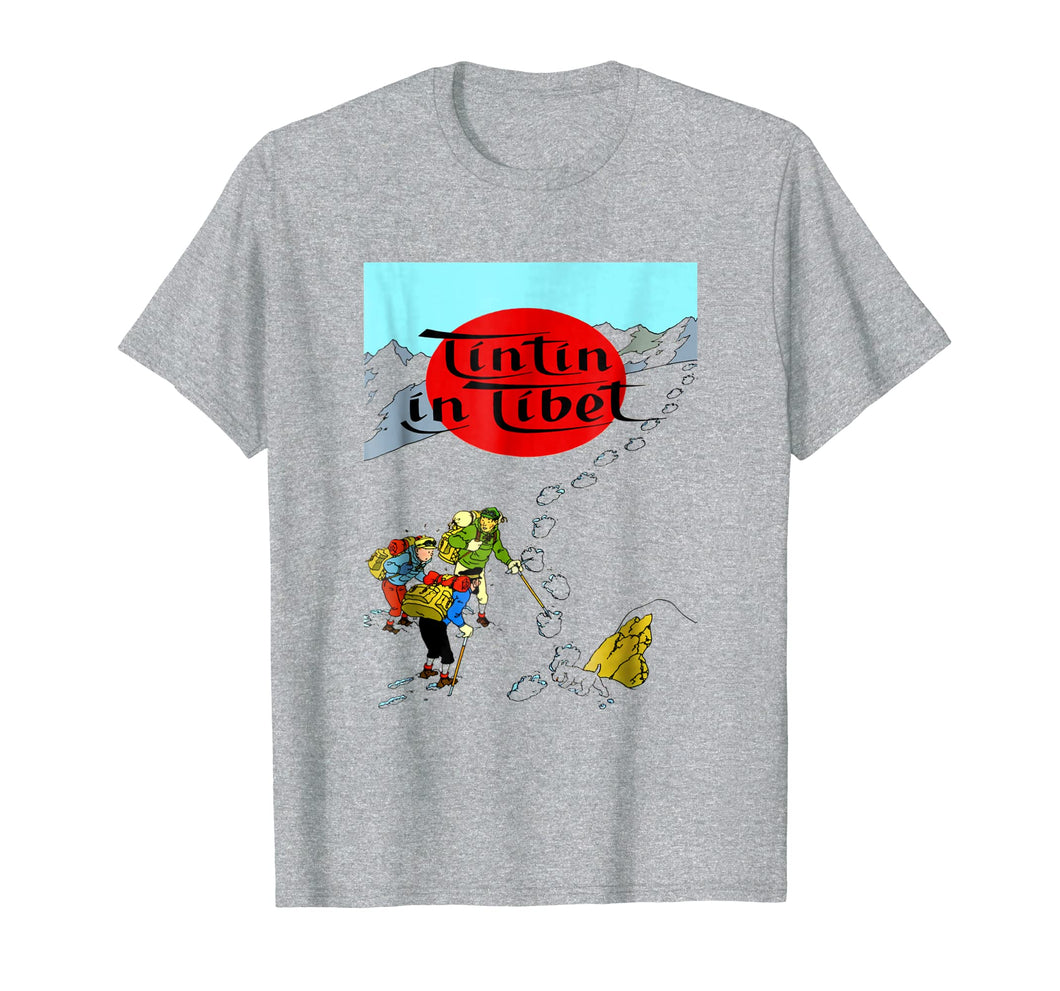 Tintin T-shirt in tibet
