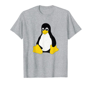 Linux Mascot Tux the Penguin Vintage T-Shirt Men Women Kids