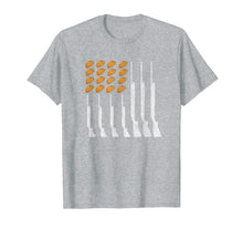 Load image into Gallery viewer, Clay Target Shooting Shirt Trap Skeet American Flag

