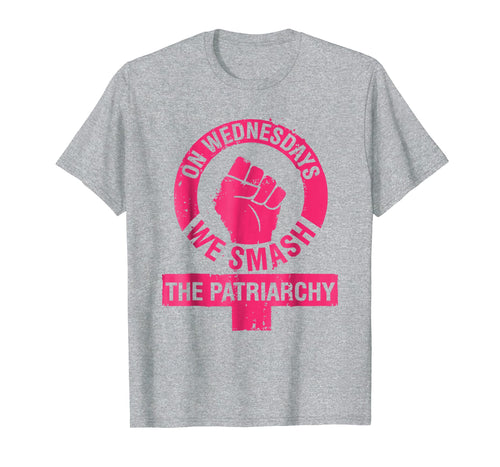 On Wednesdays we Smash the Patriarchy Women rights tshirt