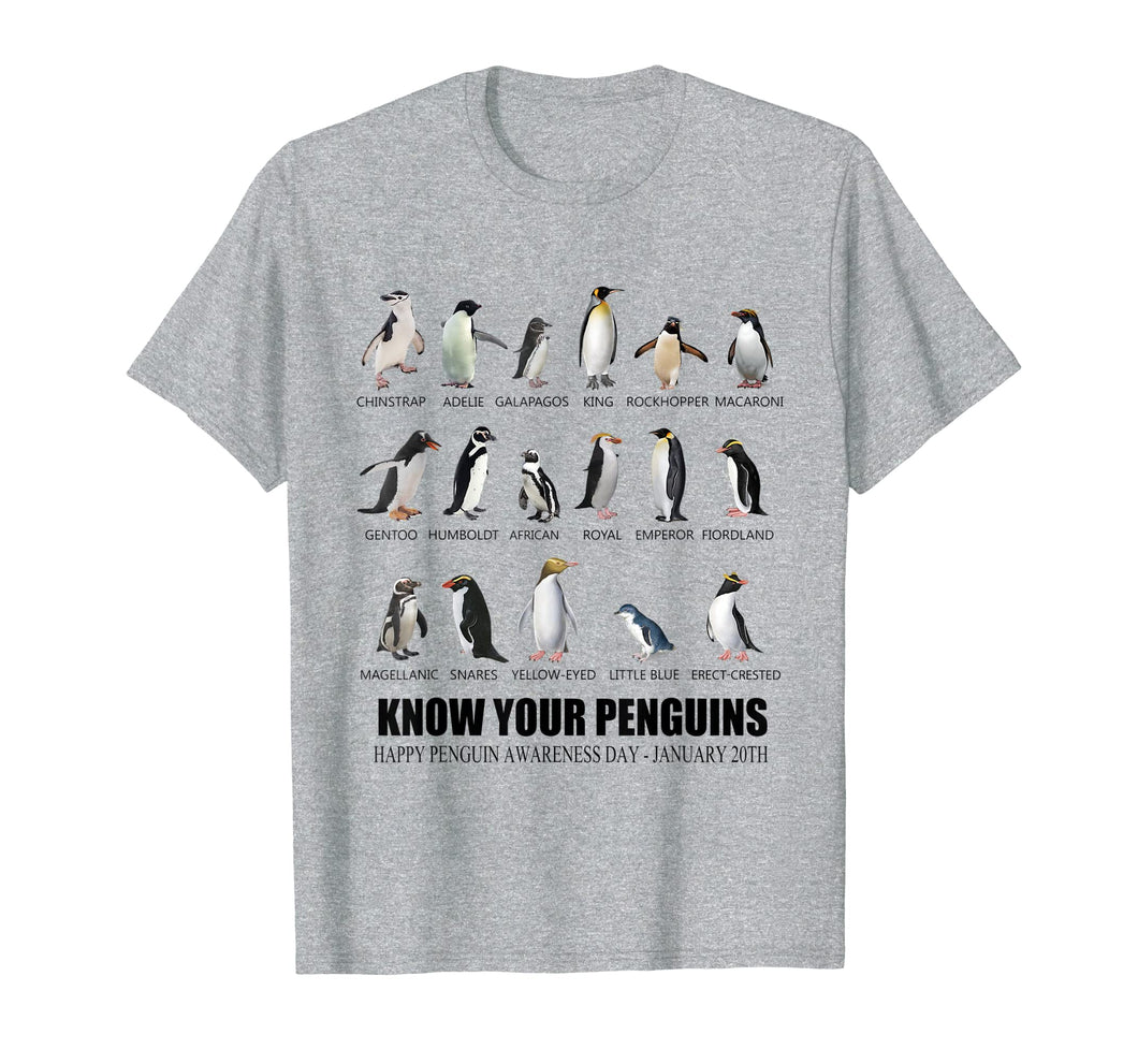 Know Your Penguins Shirt