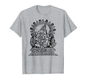 Ganesh T-Shirt Black Drawing Ganesh Tee Shirt