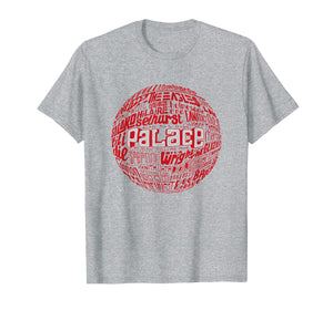 Crystal Palace - Red Typography Print t-shirt