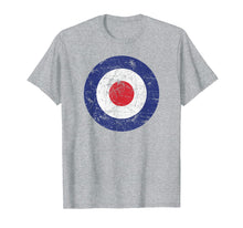 Load image into Gallery viewer, Distressed Target Bullseye British RAF Roundel T-Shirt
