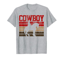 Load image into Gallery viewer, Cowboy T-Shirt Rodeo Tshirt Horse Tee Gift Country
