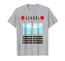 Load image into Gallery viewer, Funny School Bus T-Shirt Halloween Costume Adults and Kids

