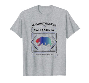 Mammoth Lakes T Shirt Summer Winter Hiking Adult Kid Apparel