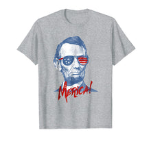 Load image into Gallery viewer, Merica Lincoln Shirt | 4th July Veterans or Memorial Day

