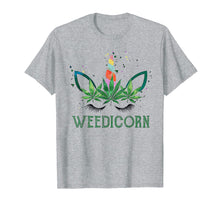 Load image into Gallery viewer, Weedicorn Tshirt - Funny Weed Unicorn Lover Tee Shirt

