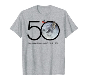 Apollo 11 Moon Landing 50th Anniversary 1969-2019 T Shirt