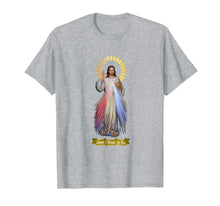 Load image into Gallery viewer, Jesus Divine Mercy T-Shirt Saint Faustina Catholic Prayer 01
