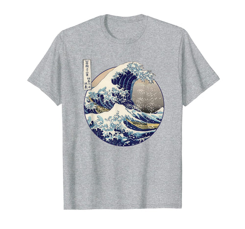 Kanagawa Japanese The great wave T shirt