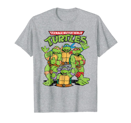 Teenage Mutant Ninja Turtles Classic Retro Logo Tee-Shirt