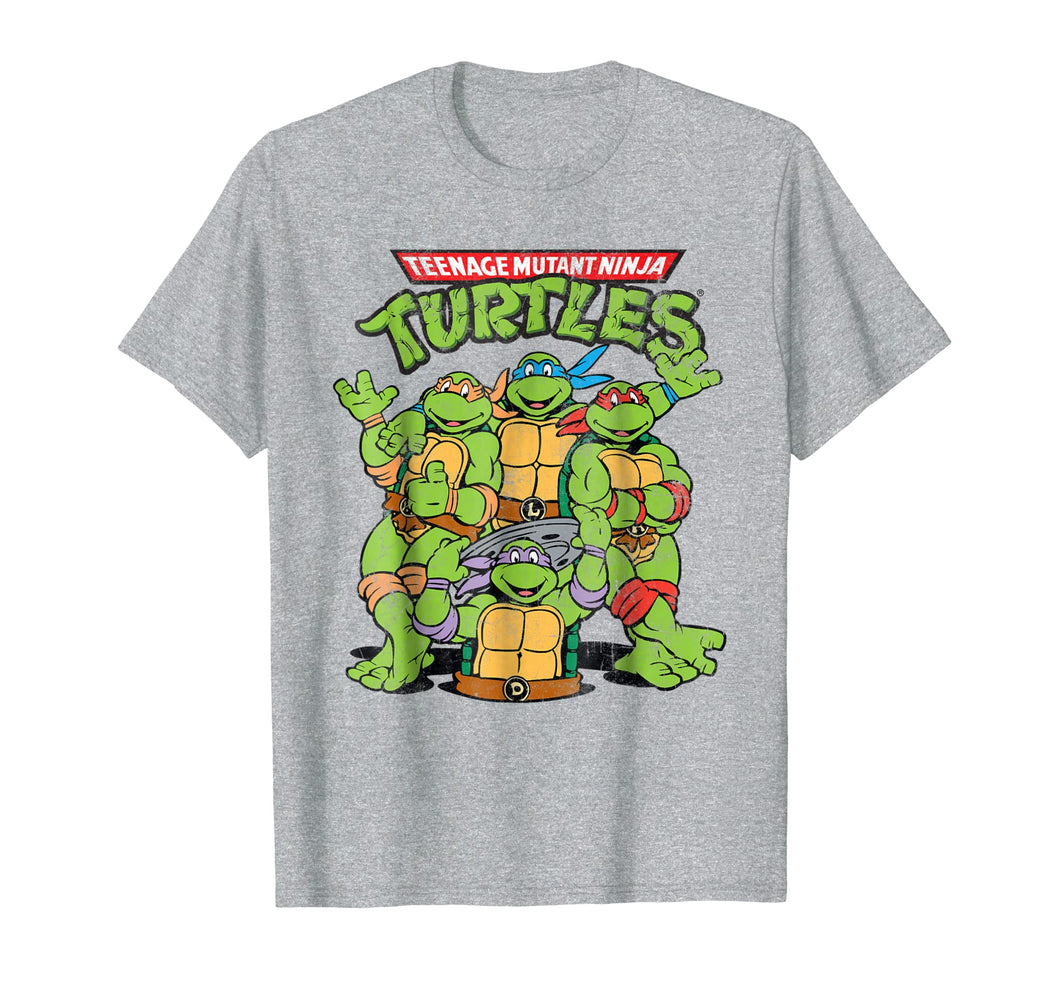 Teenage Mutant Ninja Turtles Classic Retro Logo Tee-Shirt