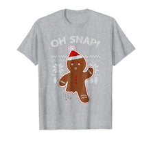 Load image into Gallery viewer, Mens Brooklyn Surf Christmas T-Shirt Gingerbread Man Tee Shirt
