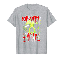 Load image into Gallery viewer, The-Killswitch Skull Leaves T-Shirt Black Engage Cool
