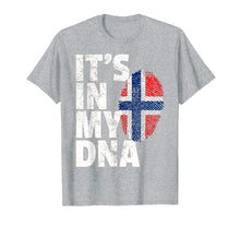 Load image into Gallery viewer, IT'S IN MY DNA Norwegian Norway Flag Pride Men Women Gift T-Shirt
