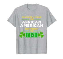 Load image into Gallery viewer, African American Today I'm Irish St. Patrick's Day Party T-Shirt-965011
