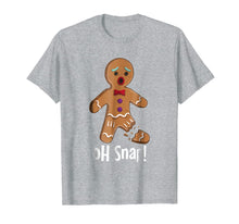 Load image into Gallery viewer, Gingerbread Man - Oh Snap Funny Cute Christmas Shirt
