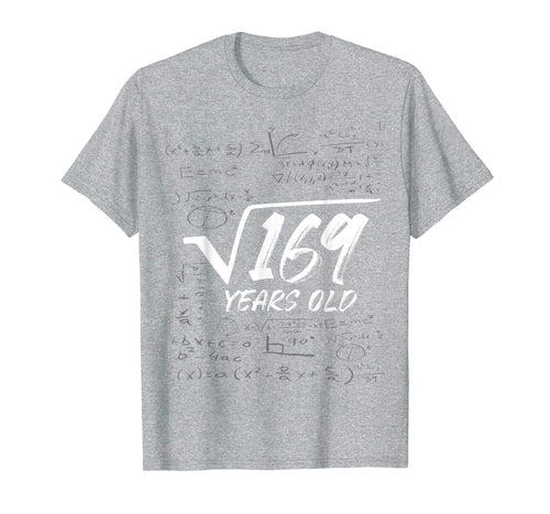 Square Root 169 = 13 years birthday T-Shirt-921134