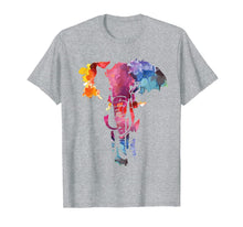 Load image into Gallery viewer, Elephant Watercolor Art Design For People Who Love Elephants T-Shirt
