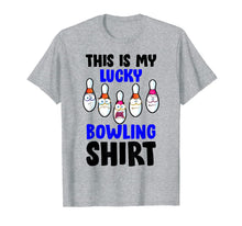 Load image into Gallery viewer, This Is My Lucky Bowling Tee Funny Bowler Gift For Men Women T-Shirt
