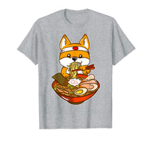 Load image into Gallery viewer, Kawaii Japanese Anime Shiba Inu Ramen T-Shirt
