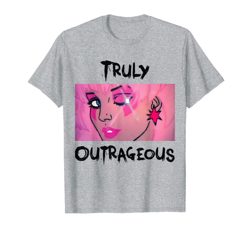gift for women 80s J-E-M and outrageous vintage T-shirt T-Shirt-553008