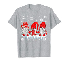 Load image into Gallery viewer, Three Gnomes In Red Costume Christmas Gift Funny X-mas Tee T-Shirt
